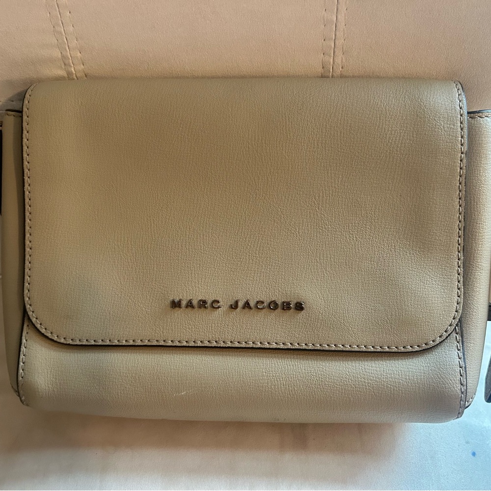 Marc Jacobs Beige Crossbody Bag